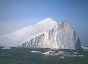 Ein Eisberg in Groenland